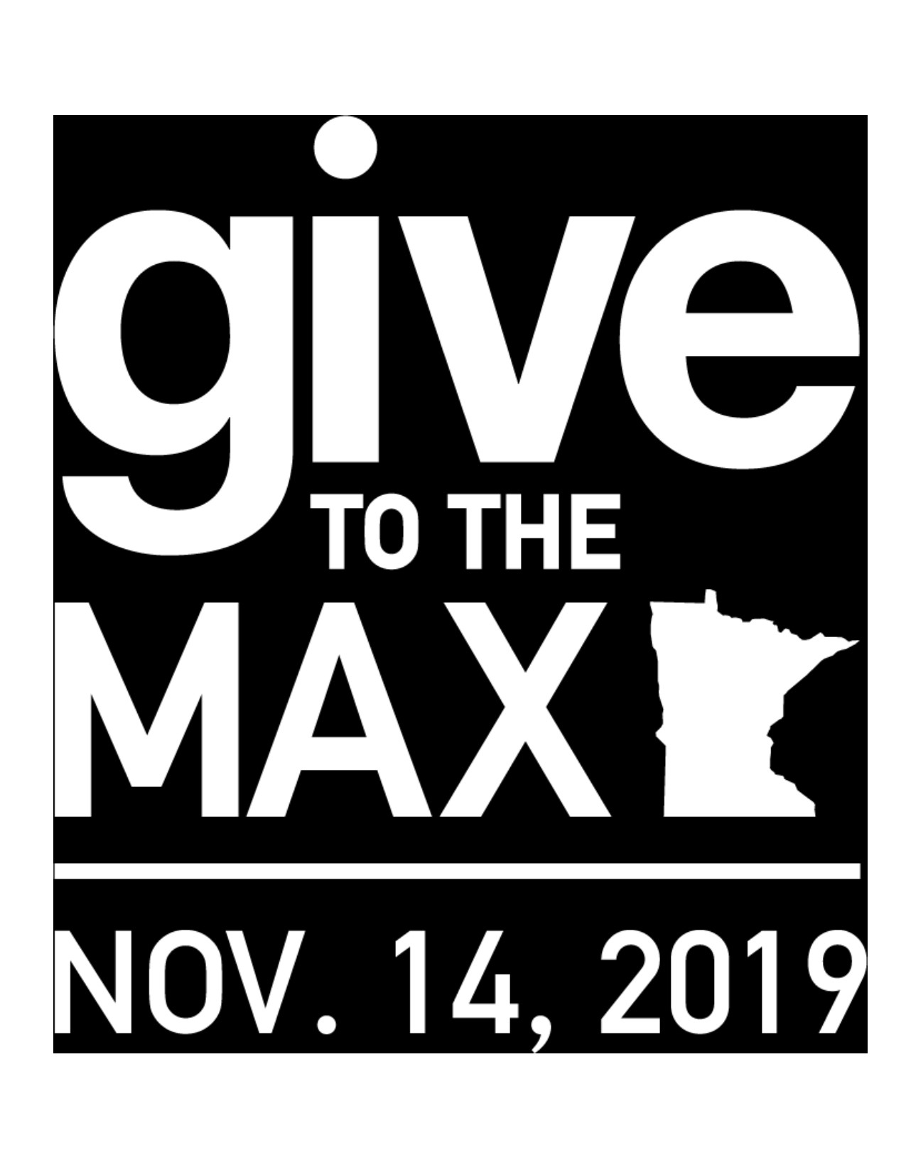 Give to the Max day is November 14, 2019